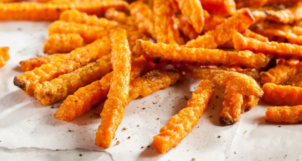 air fry frozen sweet potato fries