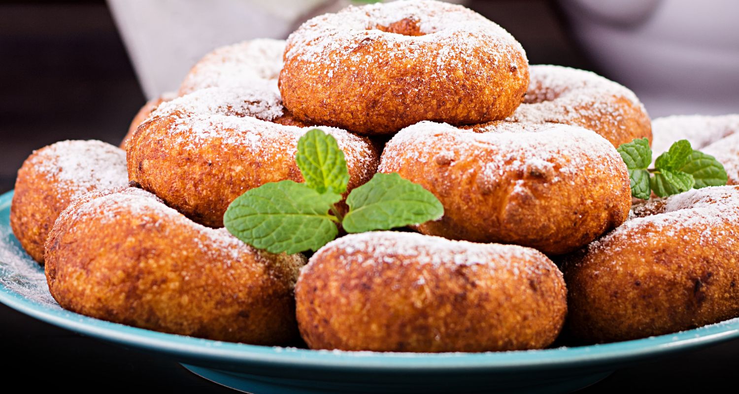 vegetarian cinnamon sugar donut muffins