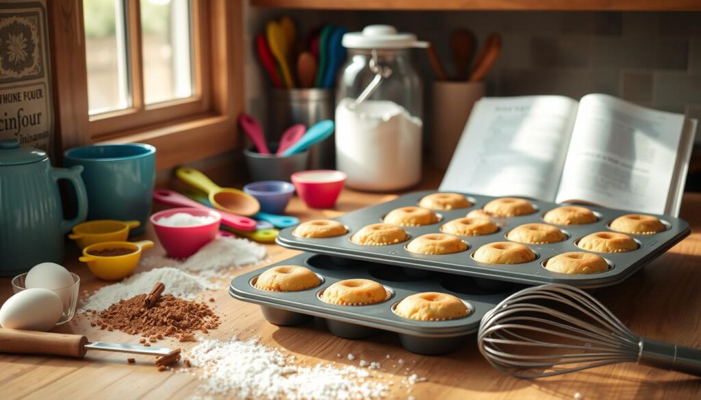 vegetarian cinnamon sugar donut muffins