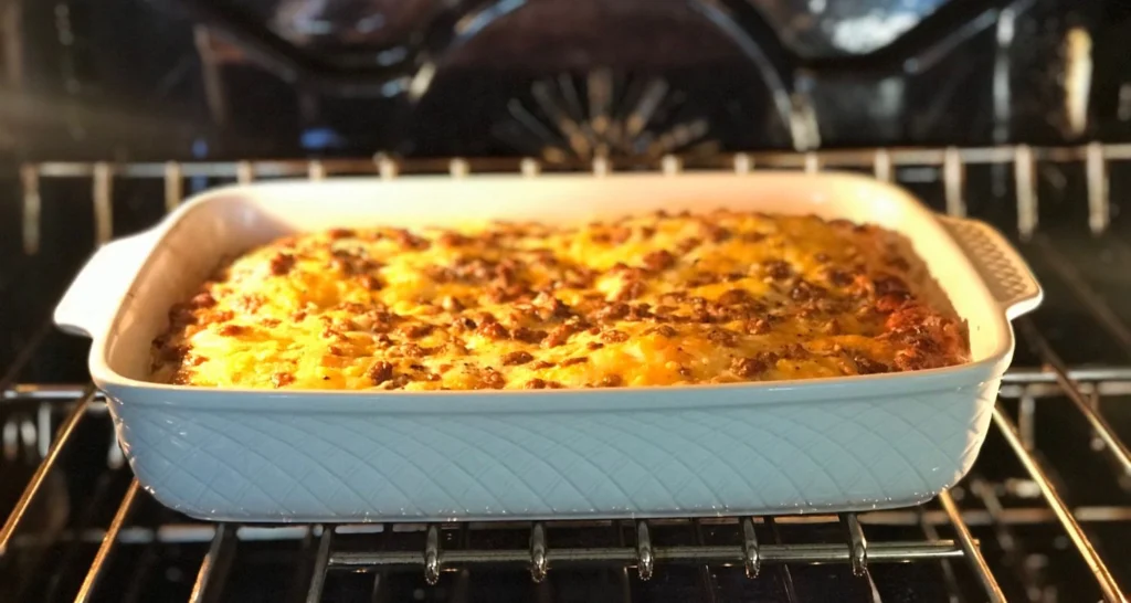 recipe baked egg casserole made with crackers