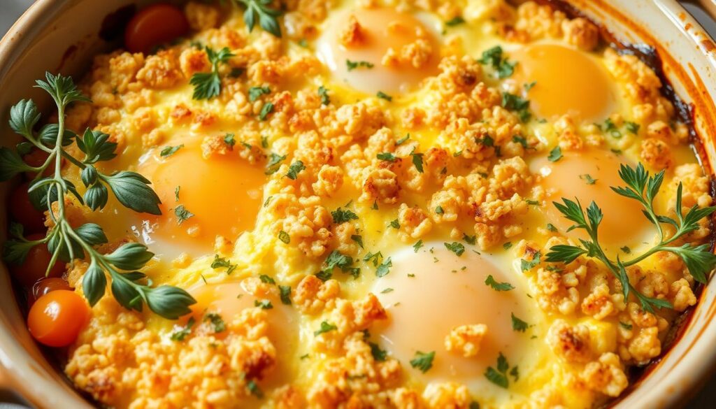 egg and cracker casserole