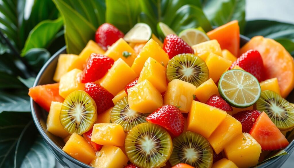 tropical fruit salad