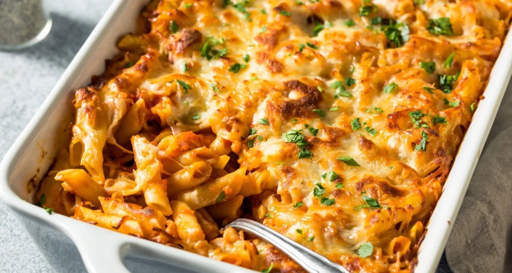 baked ziti recipe no meat