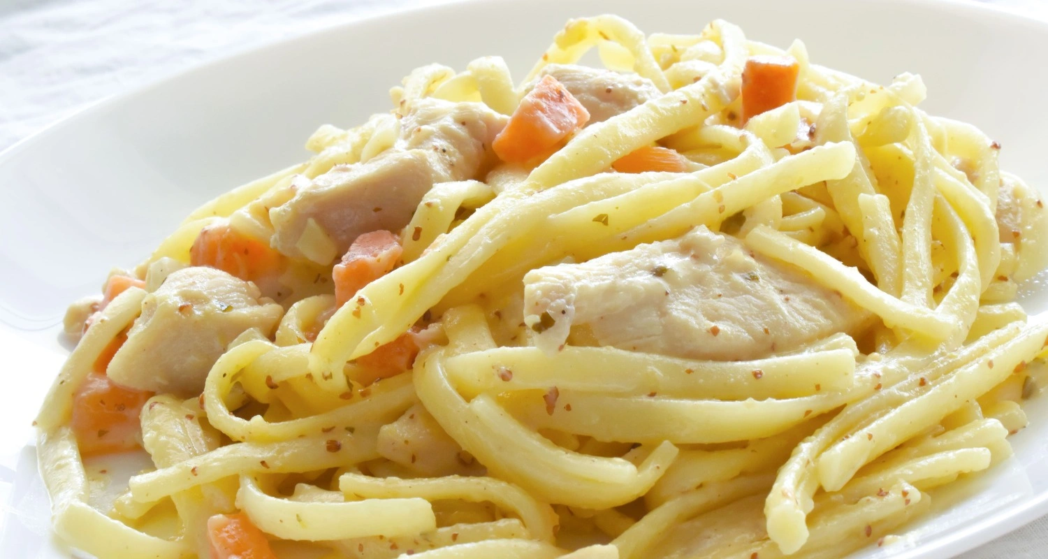 Creamy One-Pot Chicken and Noodles