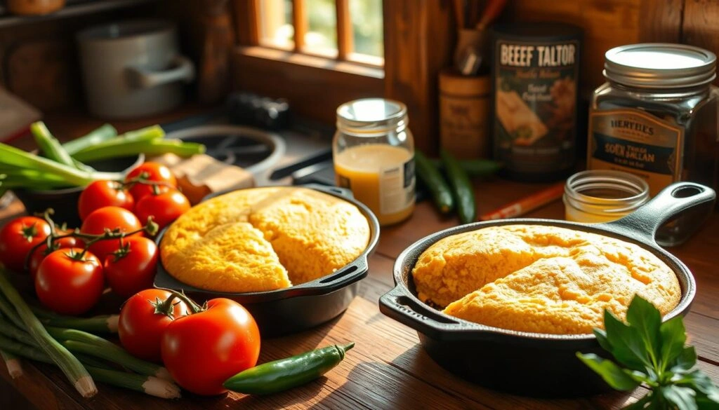 southern cornbread recipe beef tallow